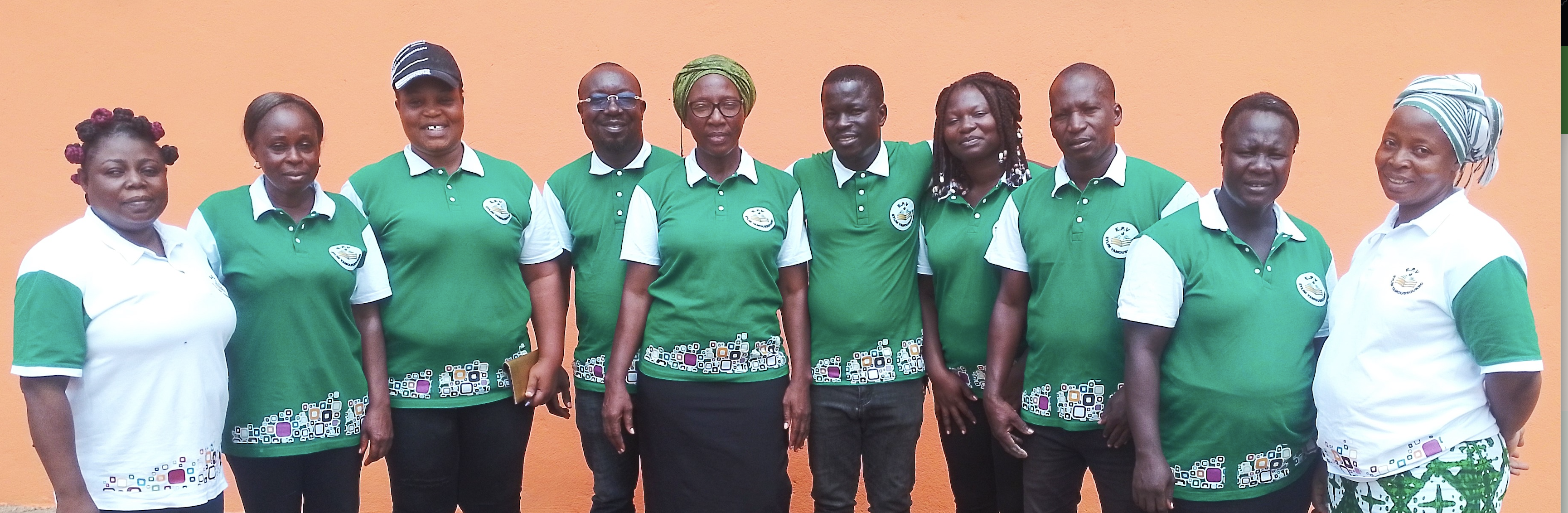 Les instituteurs du Groupe Scolaire EYLIM